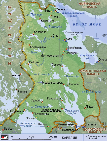 Такси в Карелию фото