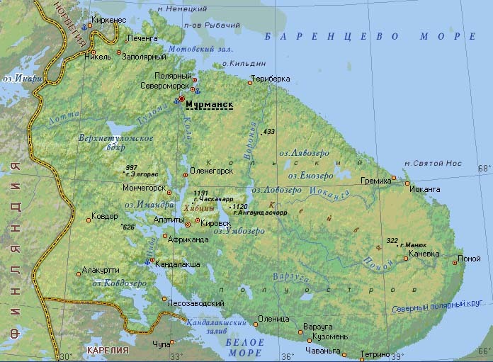 Такси в Мурманскую область фото