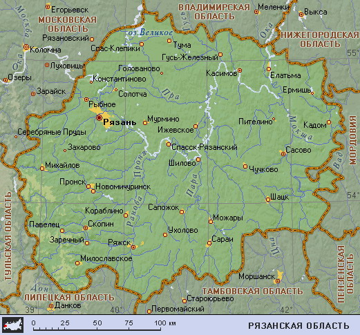Такси в Рязанскую область фото
